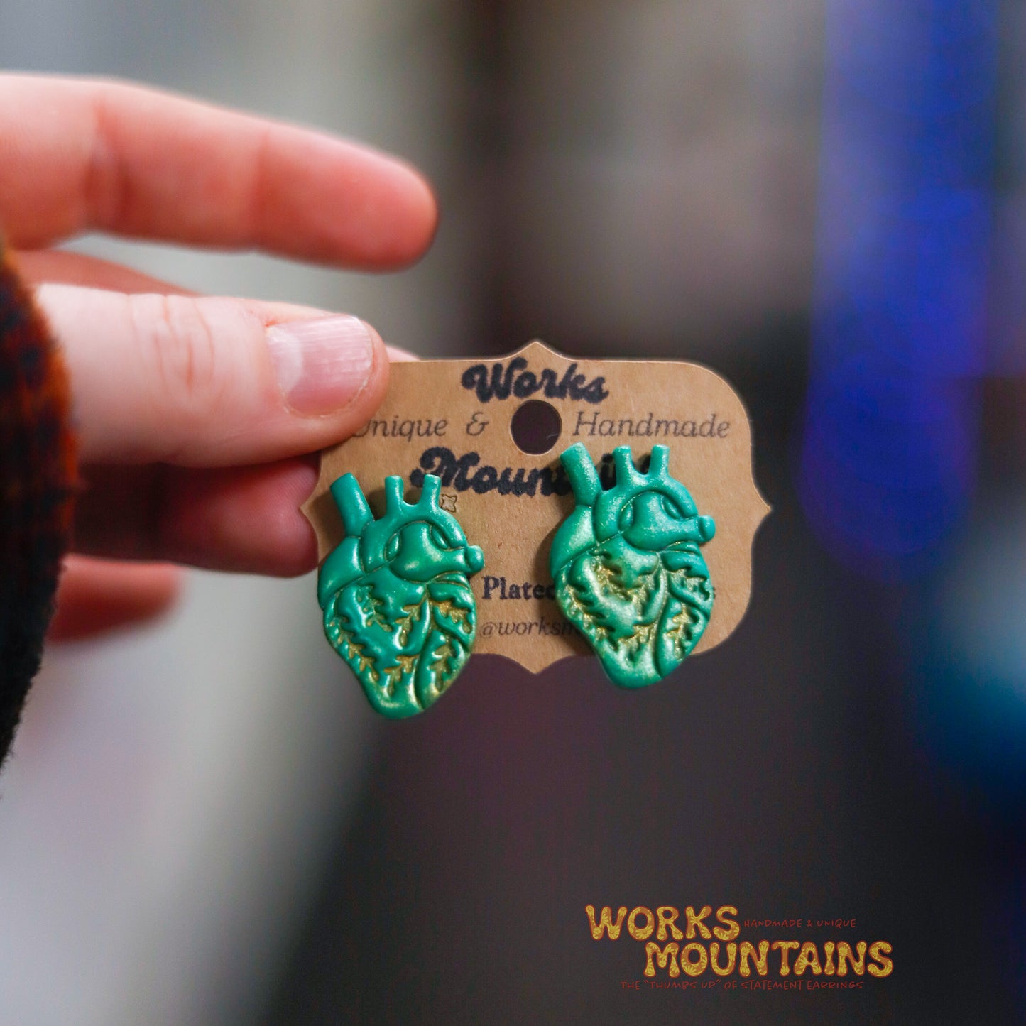 Floral Anatomical Hearts | STUDS | Wear your Heart