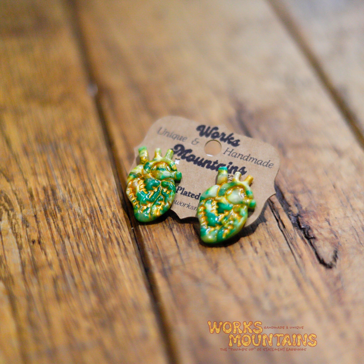 Floral Anatomical Hearts | STUDS | Wear your Heart