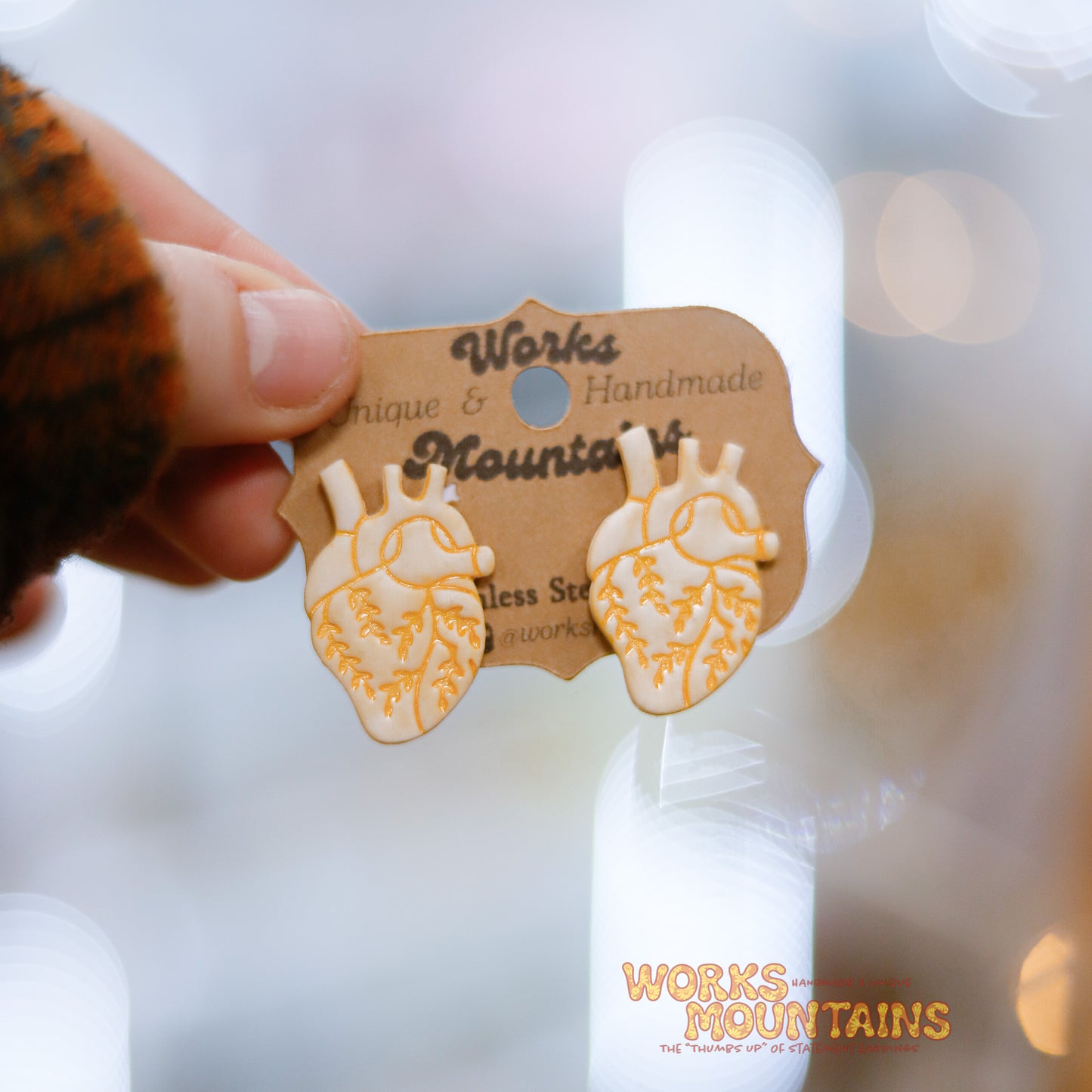 Floral Anatomical Hearts | STUDS | Wear your Heart