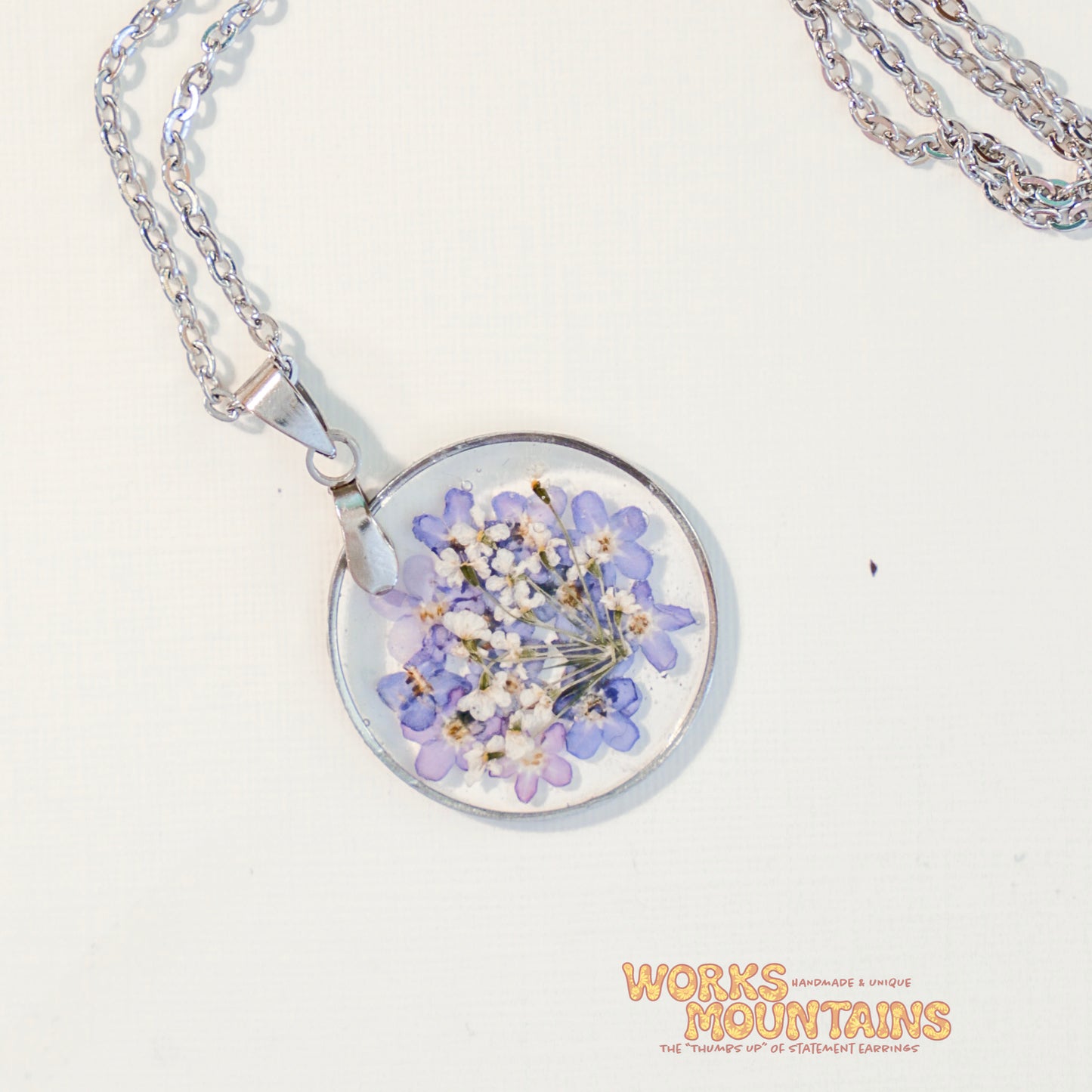 Preserved Florals | Silver Necklaces | Natural Treasures