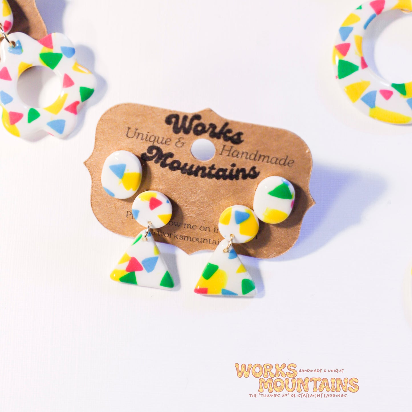 Jawbreaker Treats | Studs & Dangling | Gob-running Earrings