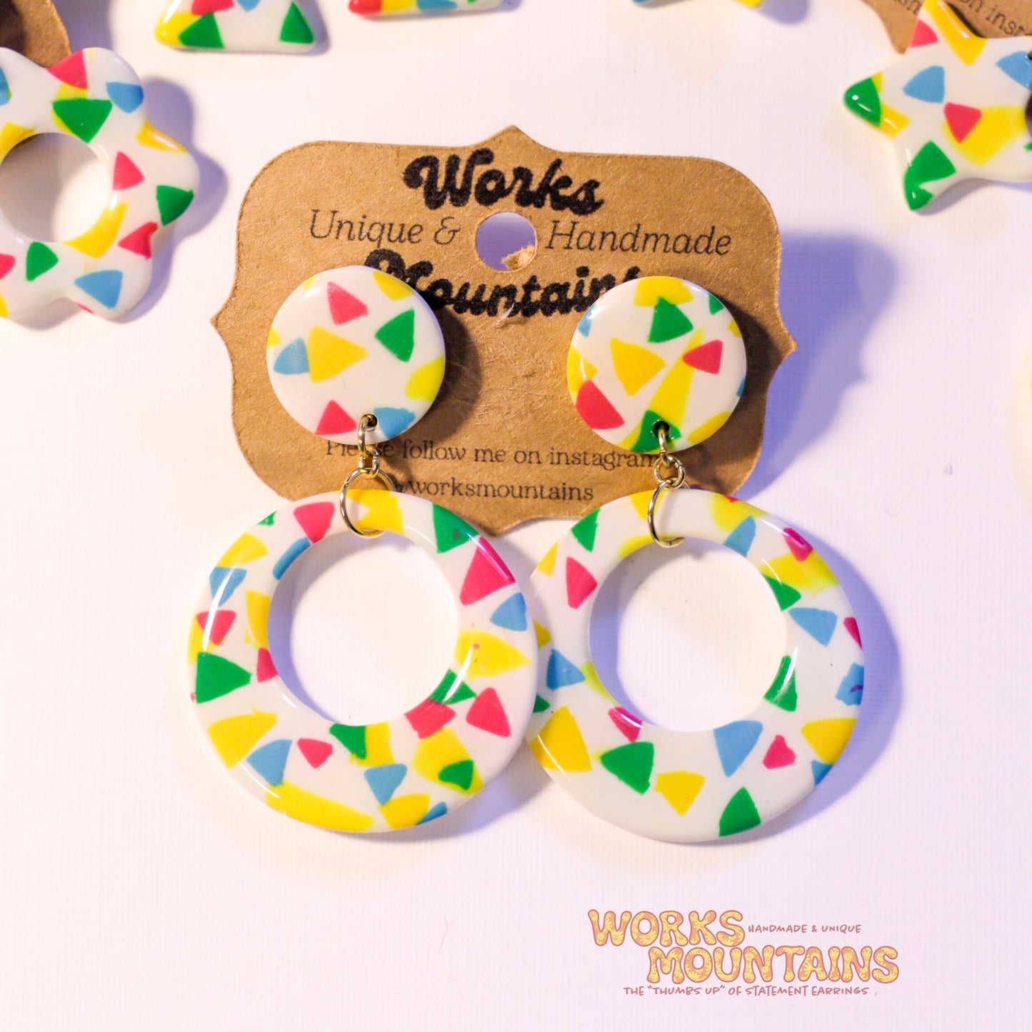 Jawbreaker Treats | Studs & Dangling | Gob-running Earrings