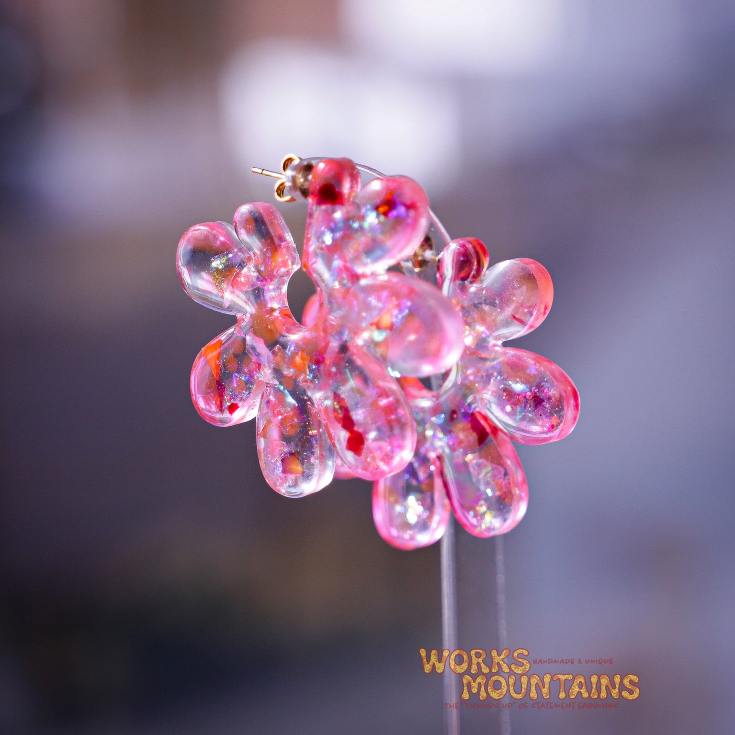 Funky Resin | Misc. Earrings | A Splash of Colour and Shine