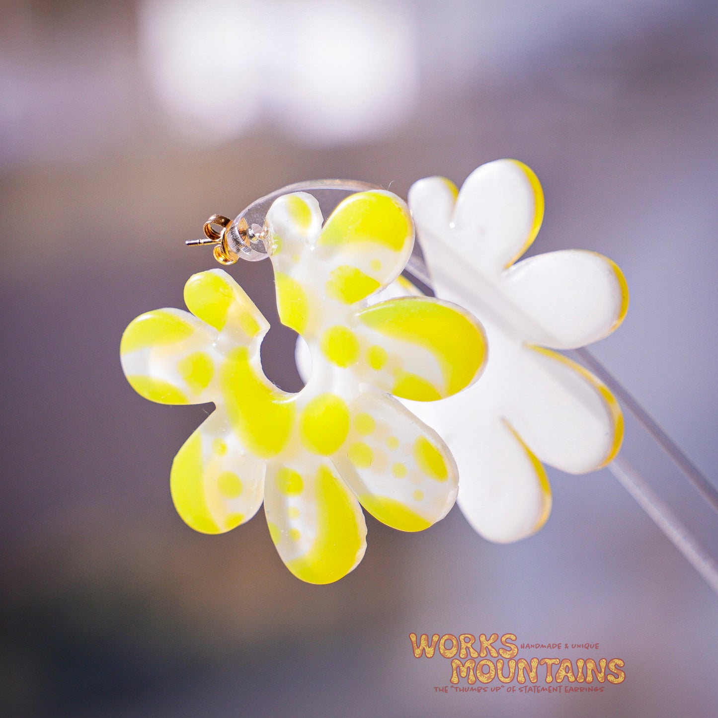 Funky Resin | Misc. Earrings | A Splash of Colour and Shine