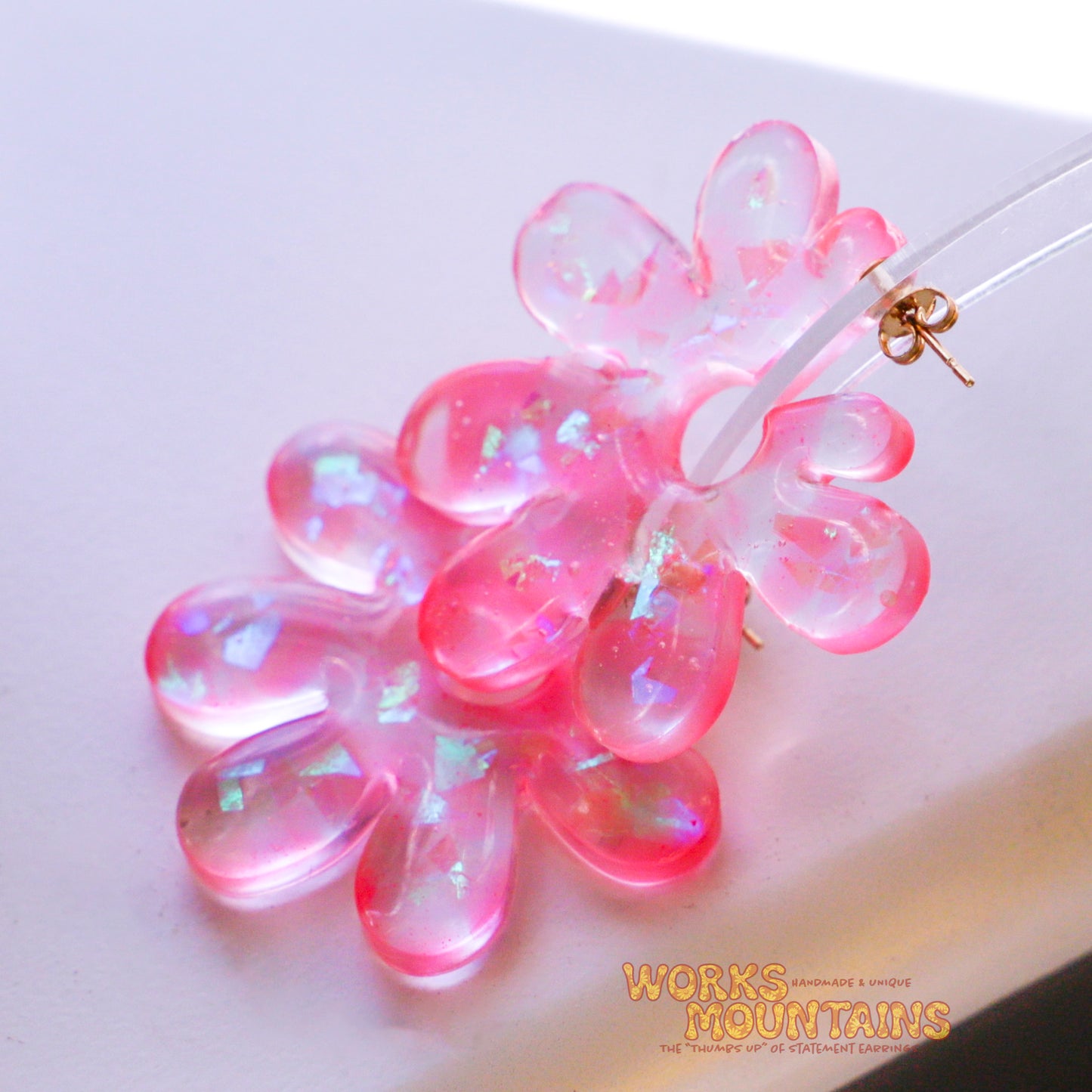 Funky Resin | Misc. Earrings | A Splash of Colour and Shine