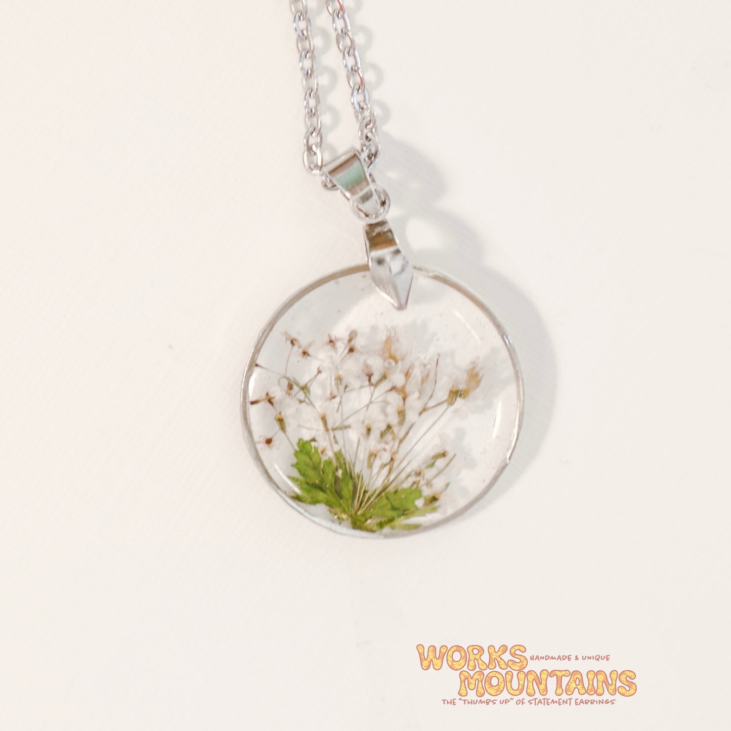 Preserved Florals | Silver Necklaces | Natural Treasures