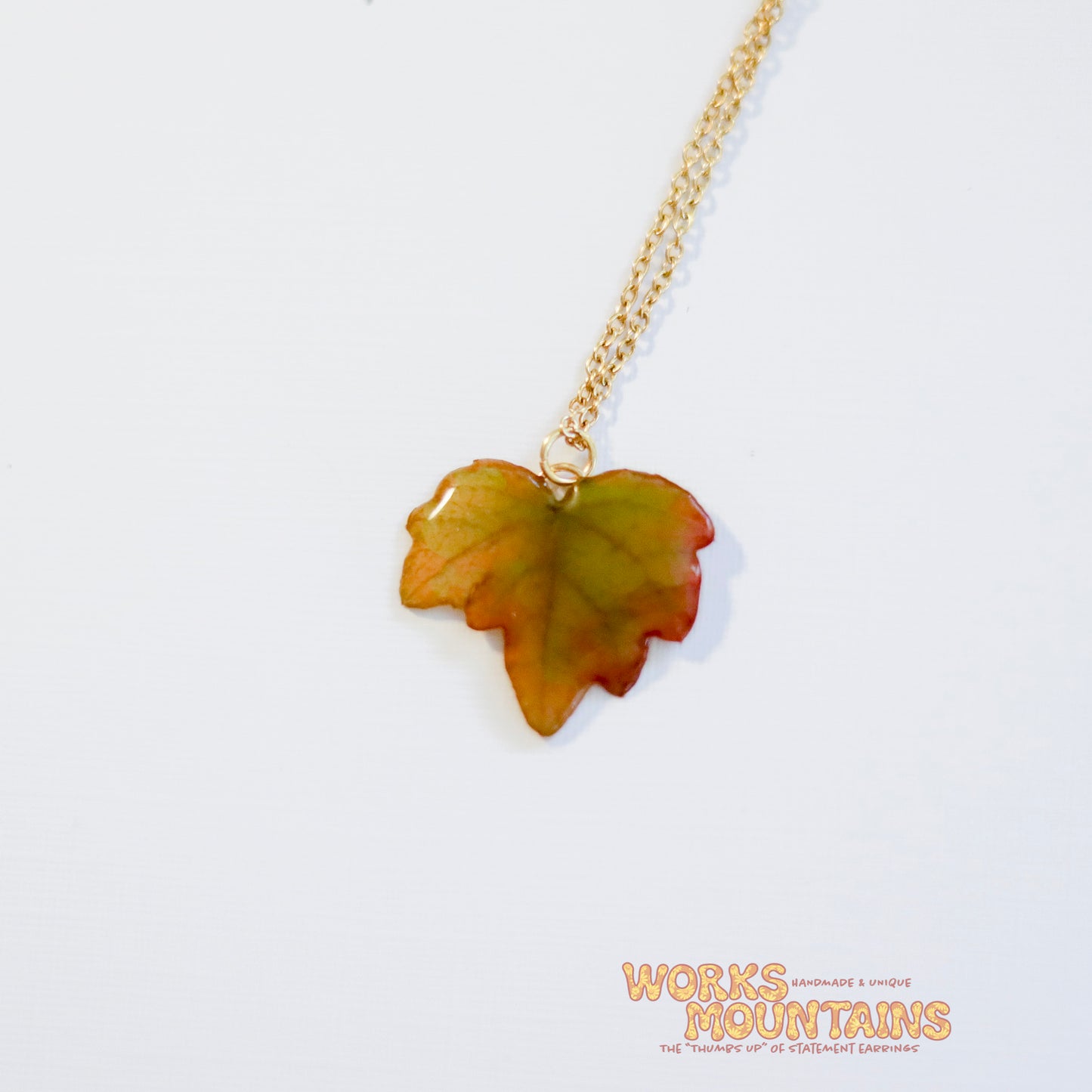 Preserved Floral Pendants | Gold Chain Necklaces | A treasured piece of nature