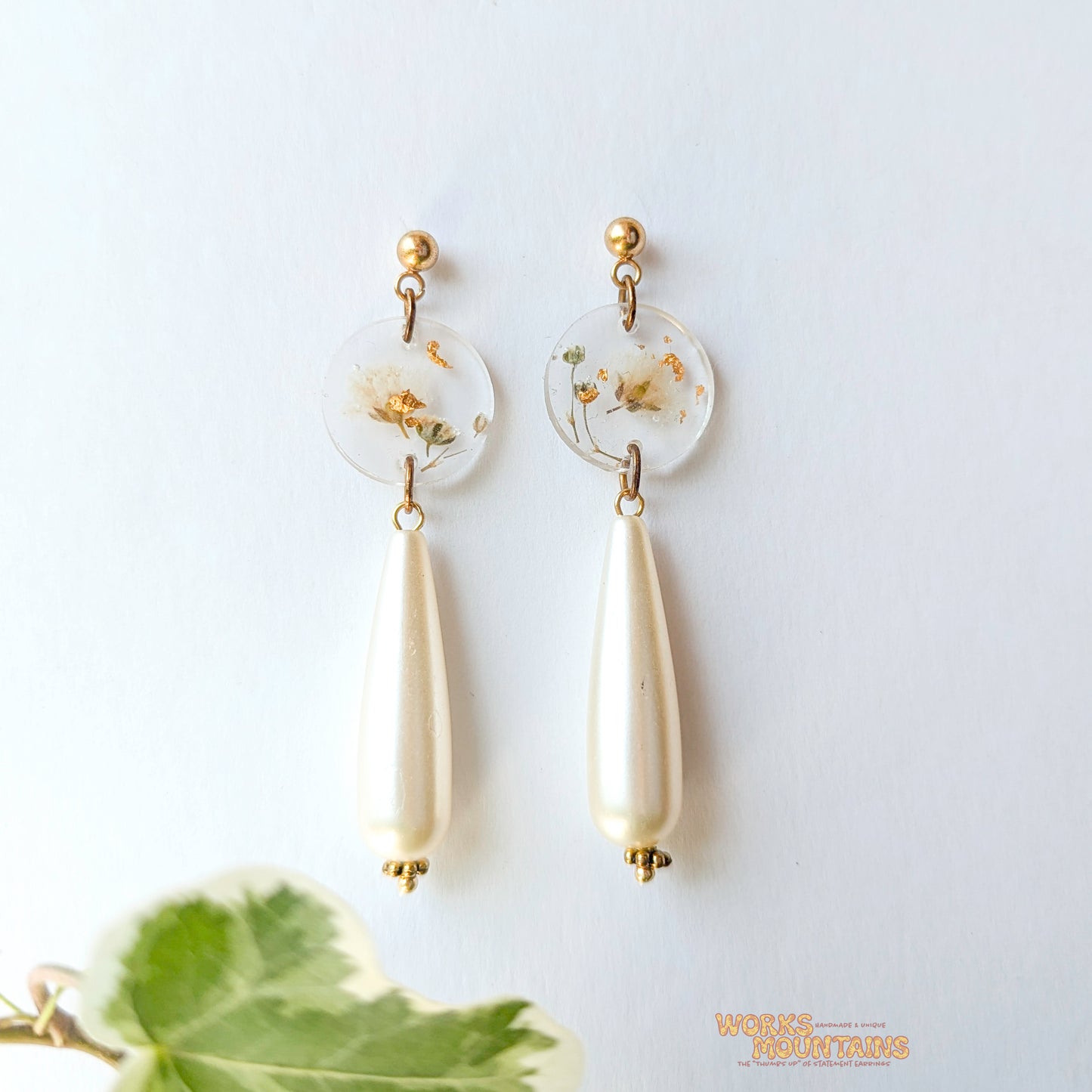 Florals In Resin | Misc. Earrings |