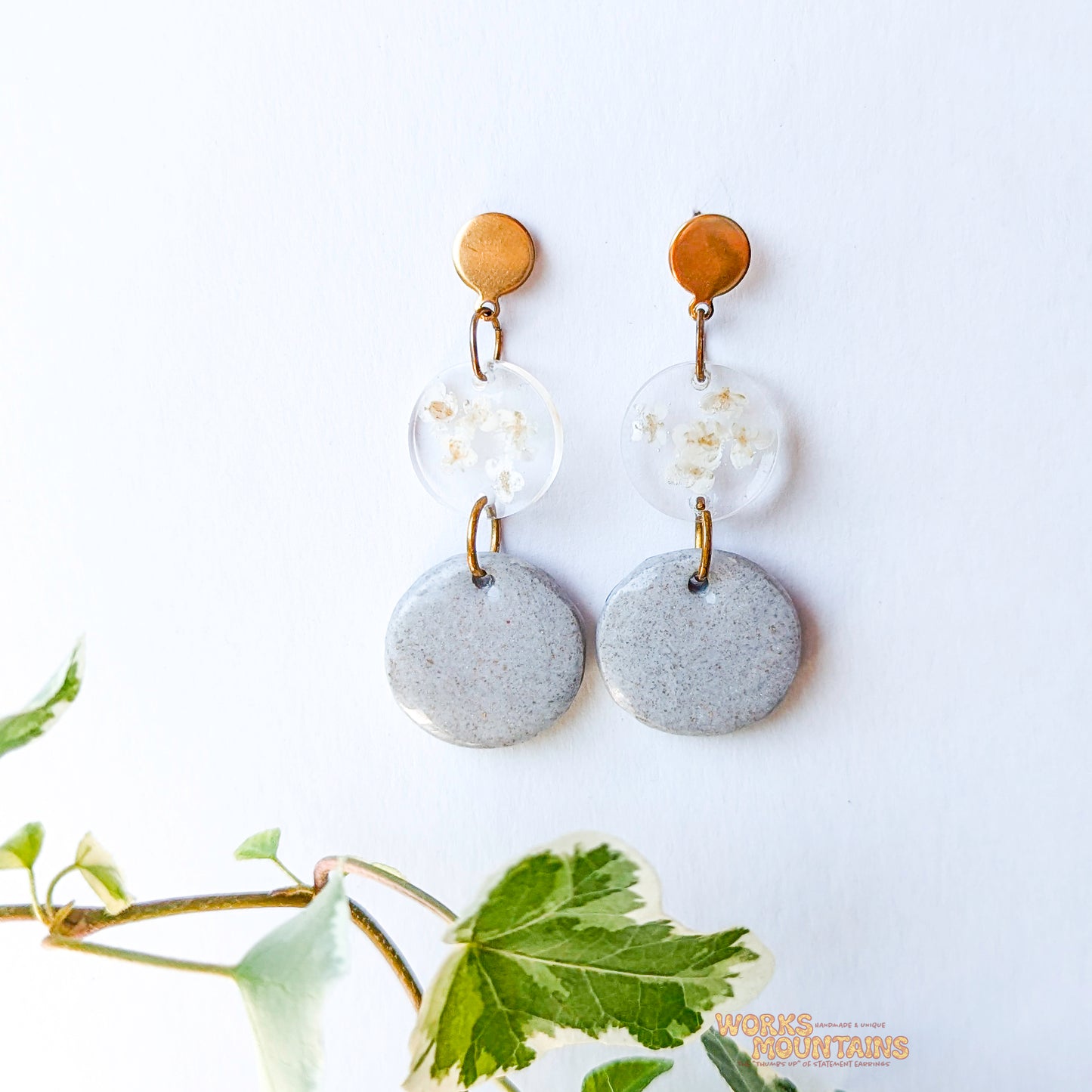 Florals In Resin | Misc. Earrings |