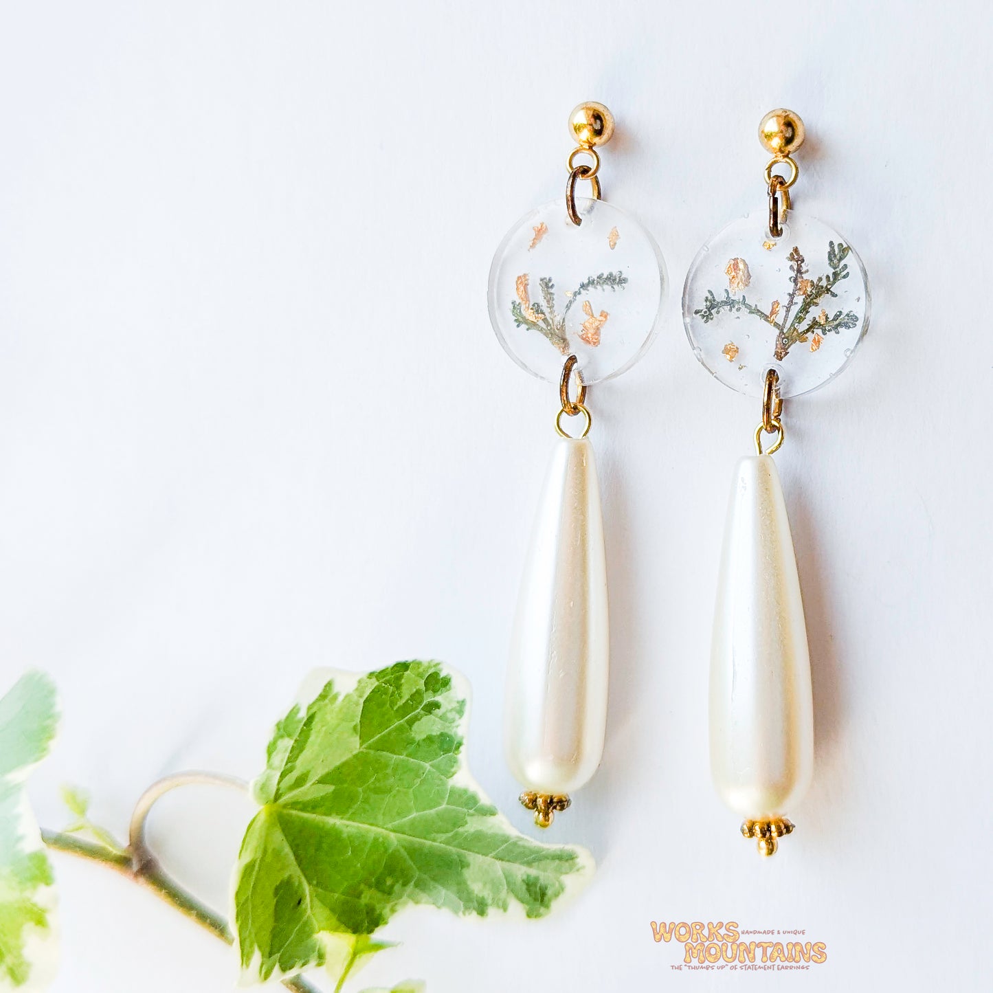 Florals In Resin | Misc. Earrings |