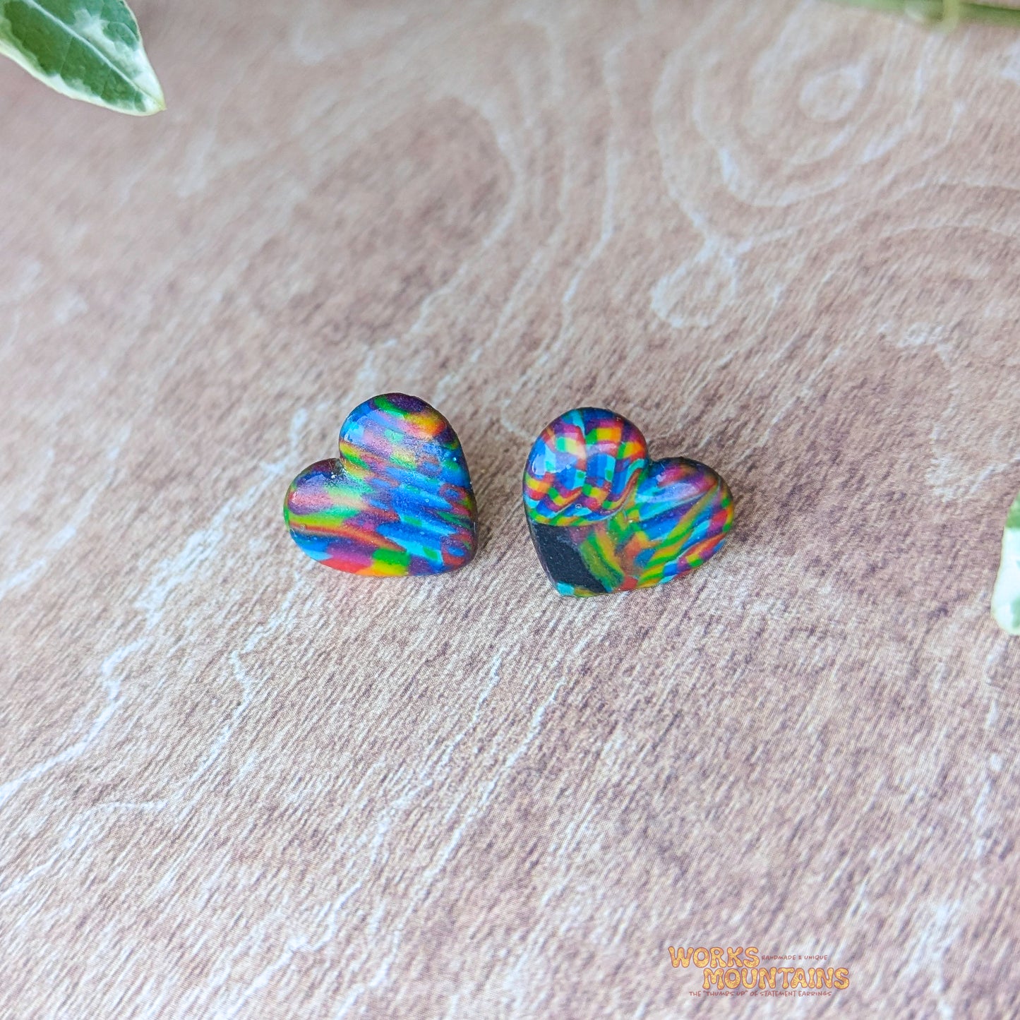 Mixed Pattern | Studs | Colourful patterns in various shapes