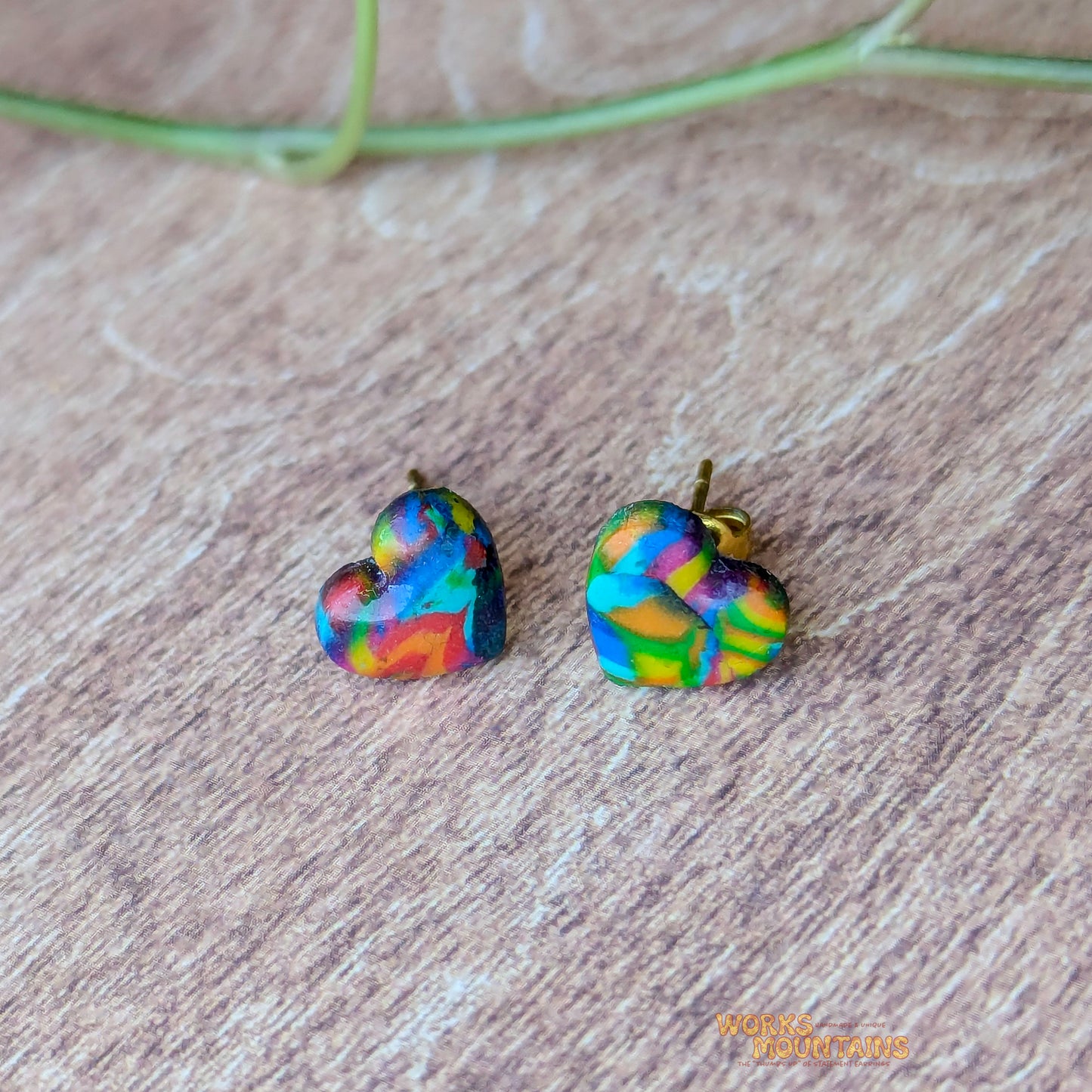Mixed Pattern | Studs | Colourful patterns in various shapes