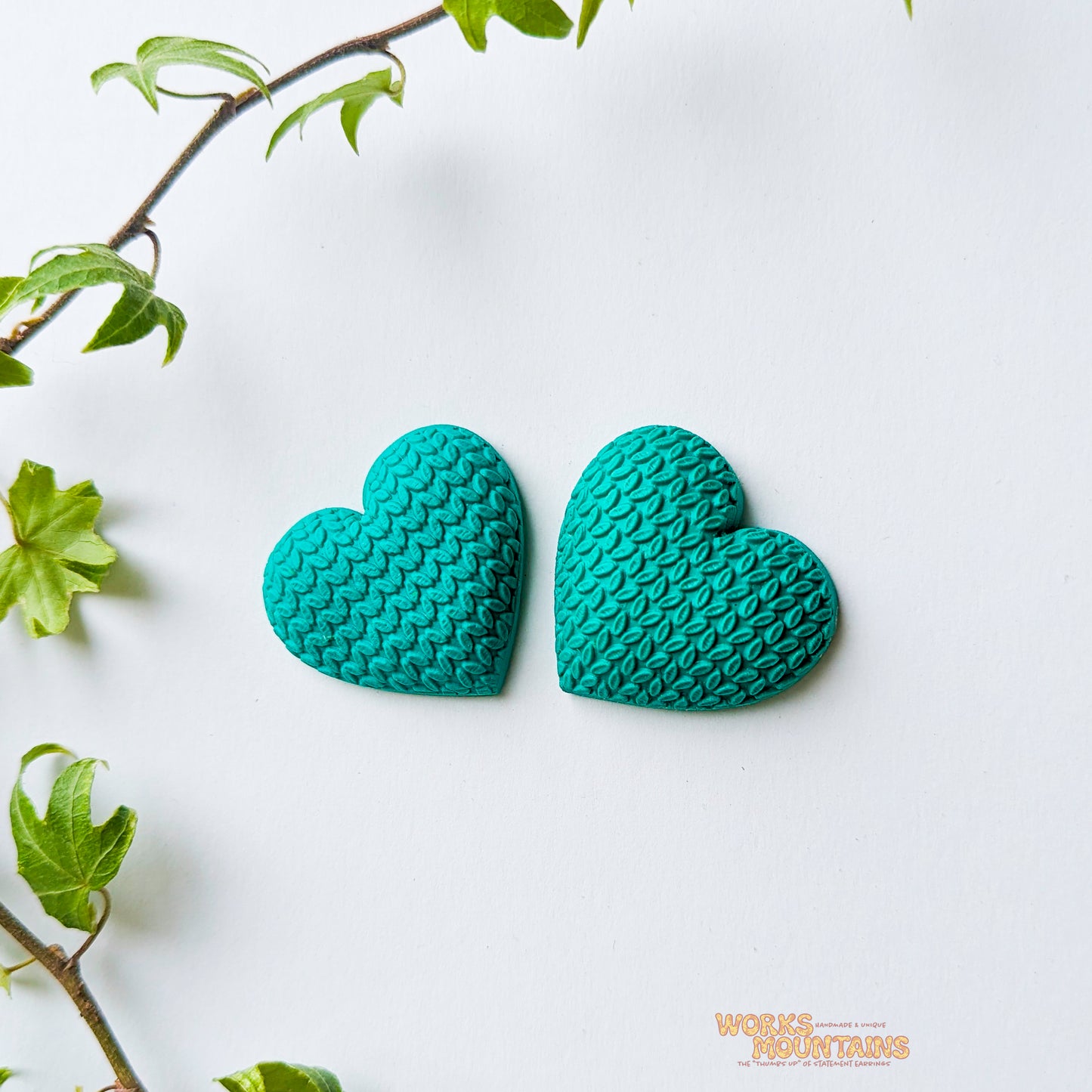 Puffed Hearts | Studs and Hanging | Loving Statements