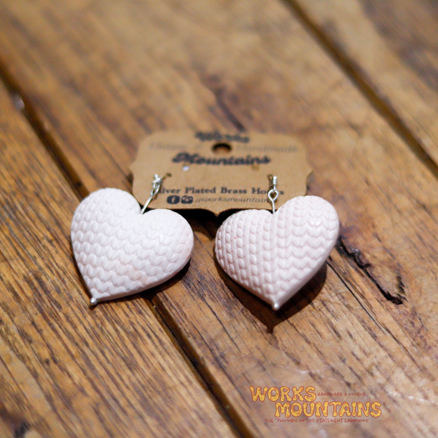 Puffed Hearts | Studs and Hanging | Loving Statements