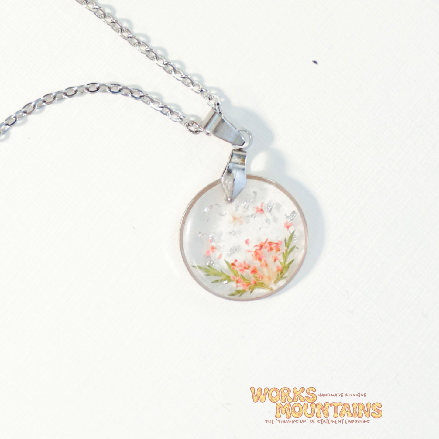 Preserved Florals | Silver Necklaces | Natural Treasures