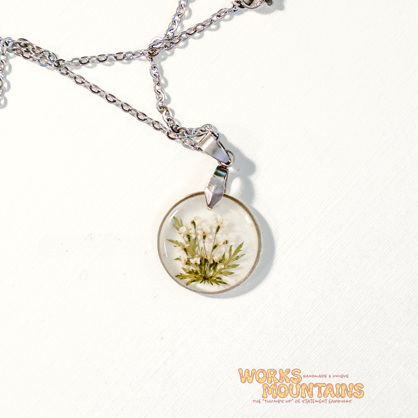 Preserved Florals | Silver Necklaces | Natural Treasures