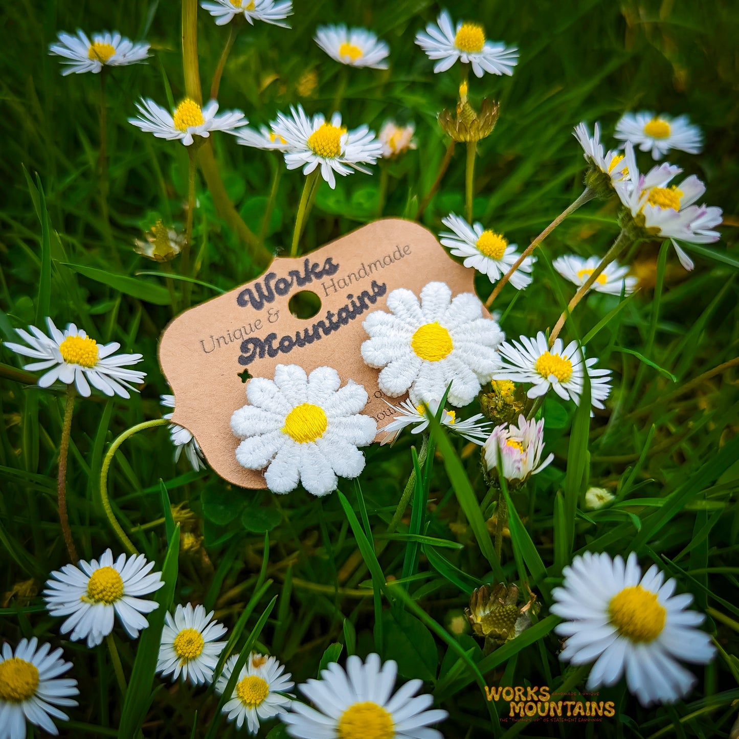 Daisy Lace | Studs | Simple and elegant