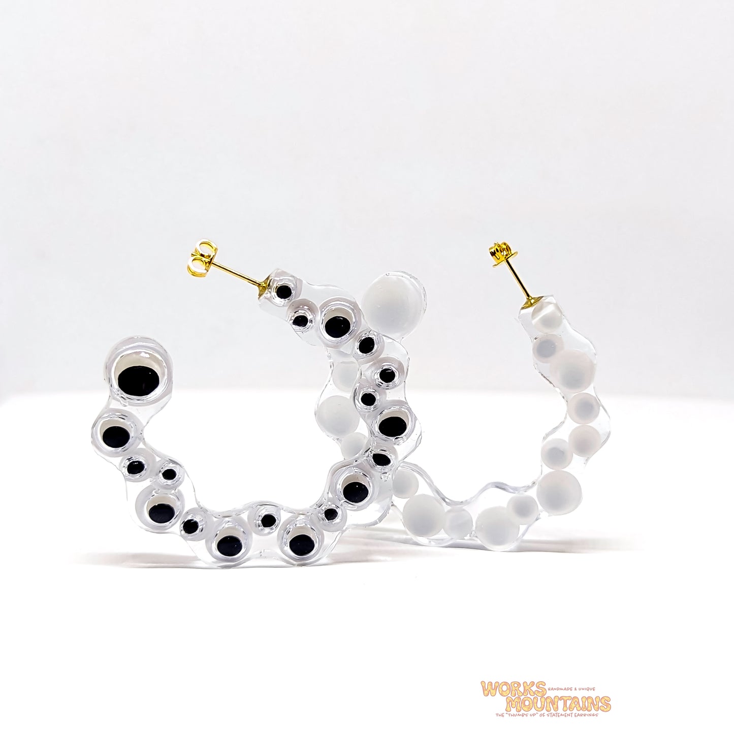 Googly Eyes! | Resin Hoops | Made To Order