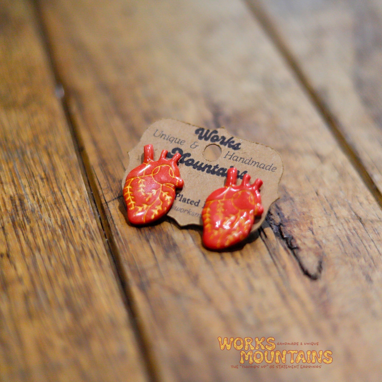Floral Anatomical Hearts | STUDS | Wear your Heart