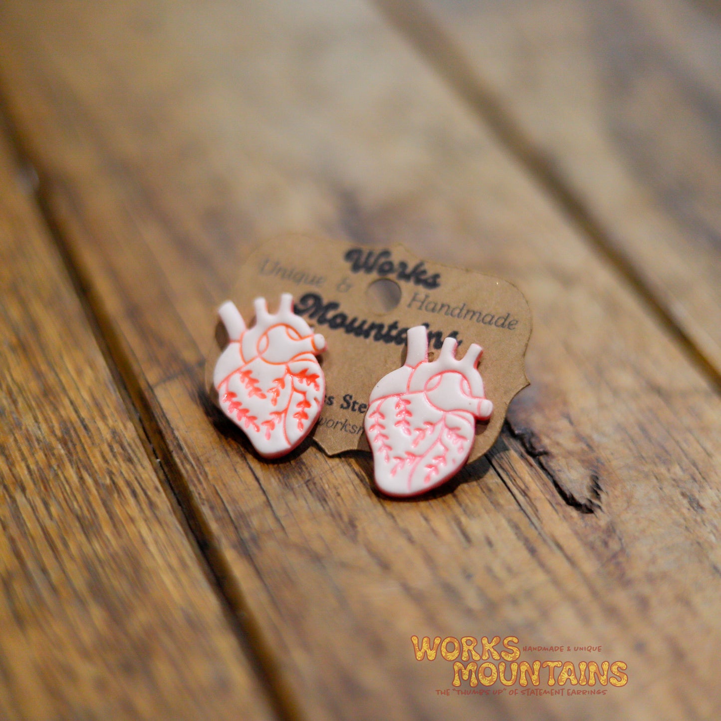 Floral Anatomical Hearts | STUDS | Wear your Heart