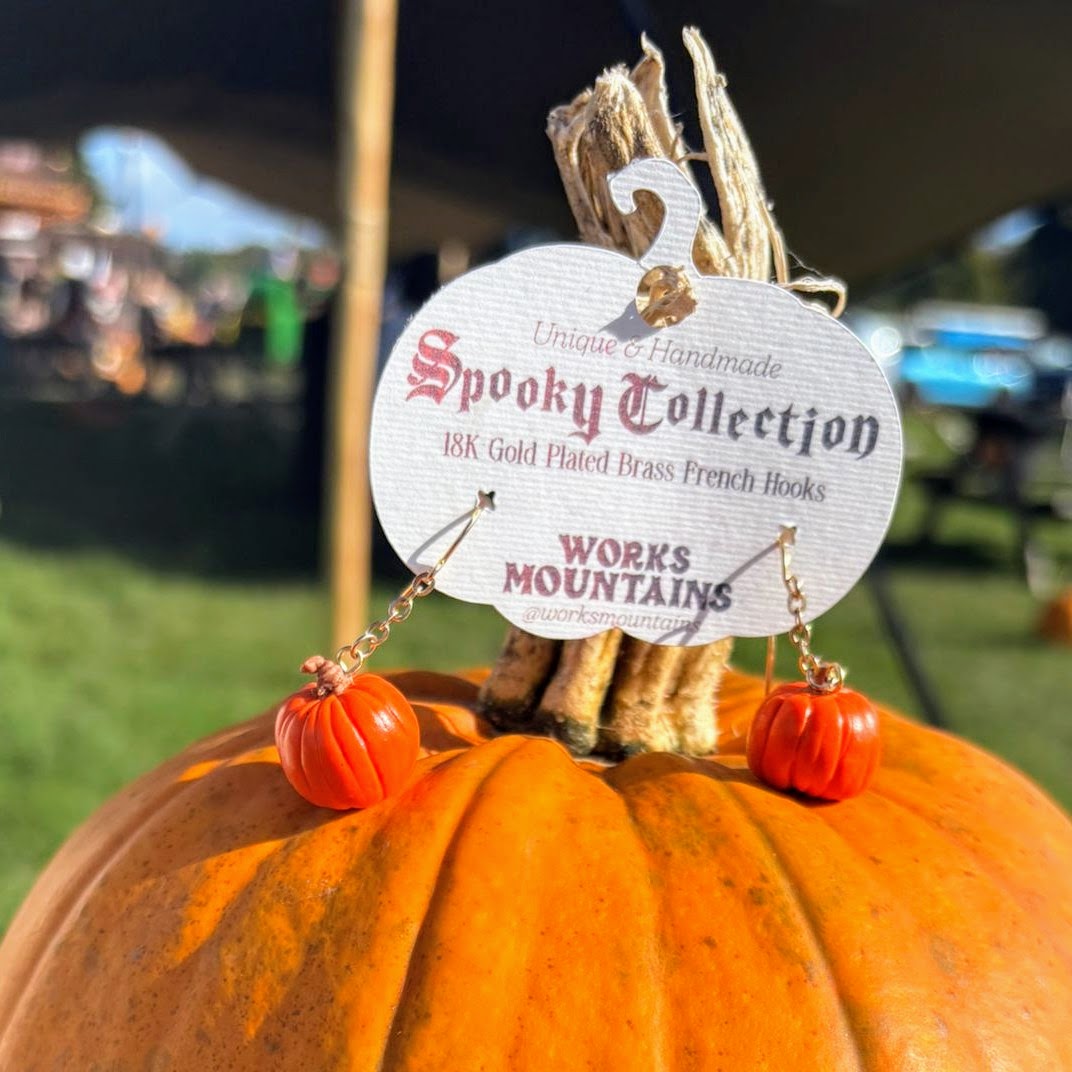 Mini Dangling Pumpkins - Halloween