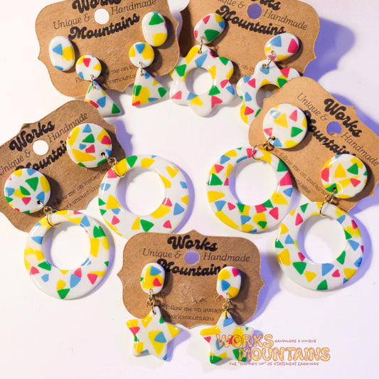 Jawbreaker Treats | Studs & Dangling | Gob-running Earrings