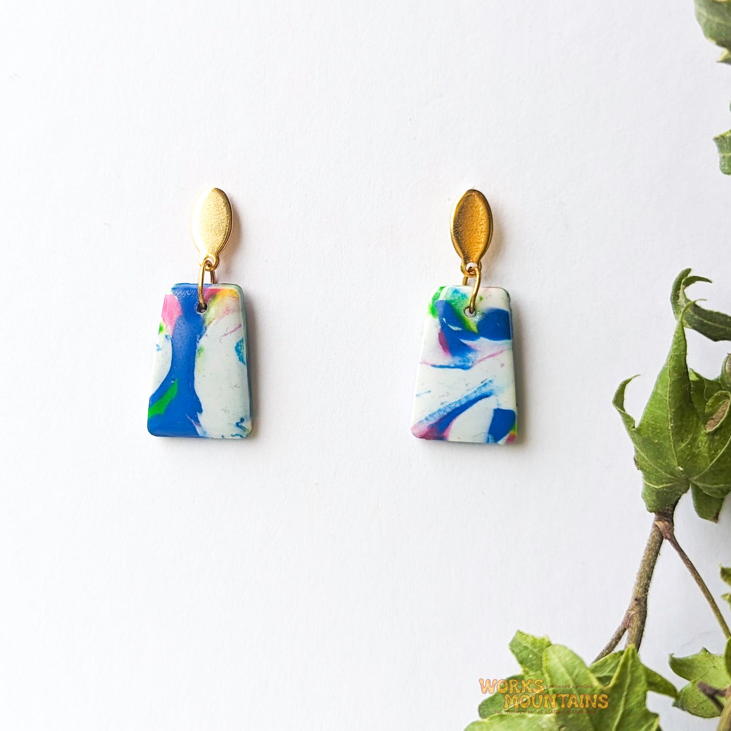 Limited Editions: Recycled Clay Earrings!