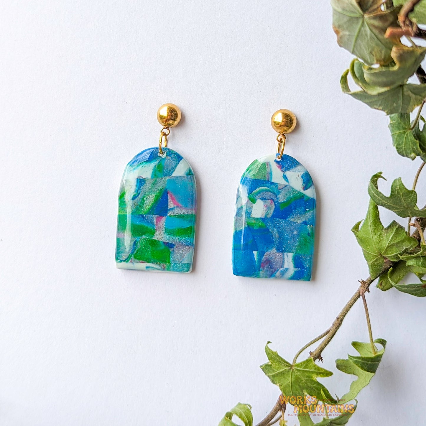 Limited Editions: Recycled Clay Earrings!