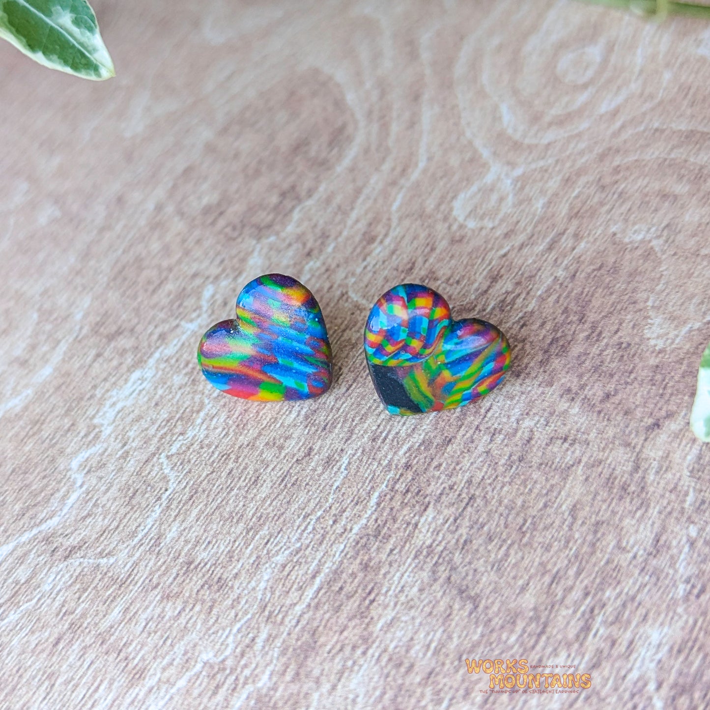 Limited Editions: Colourful Pattern Studs