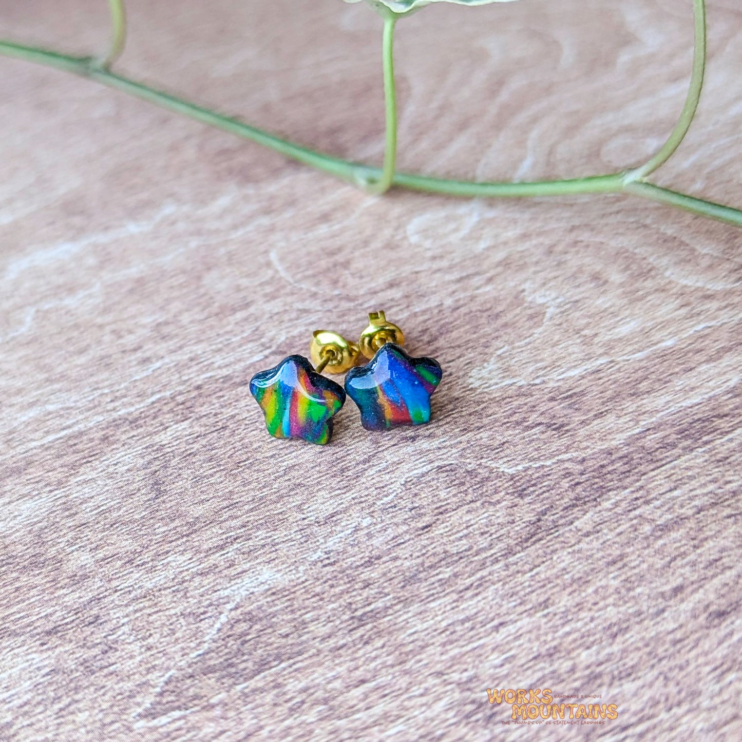 Limited Editions: Colourful Pattern Studs