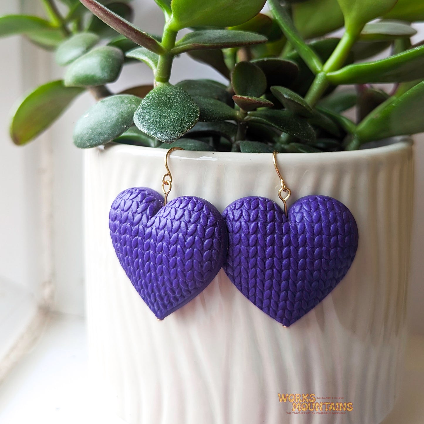 Limited Editions: Puffed Polymer Clay Hearts