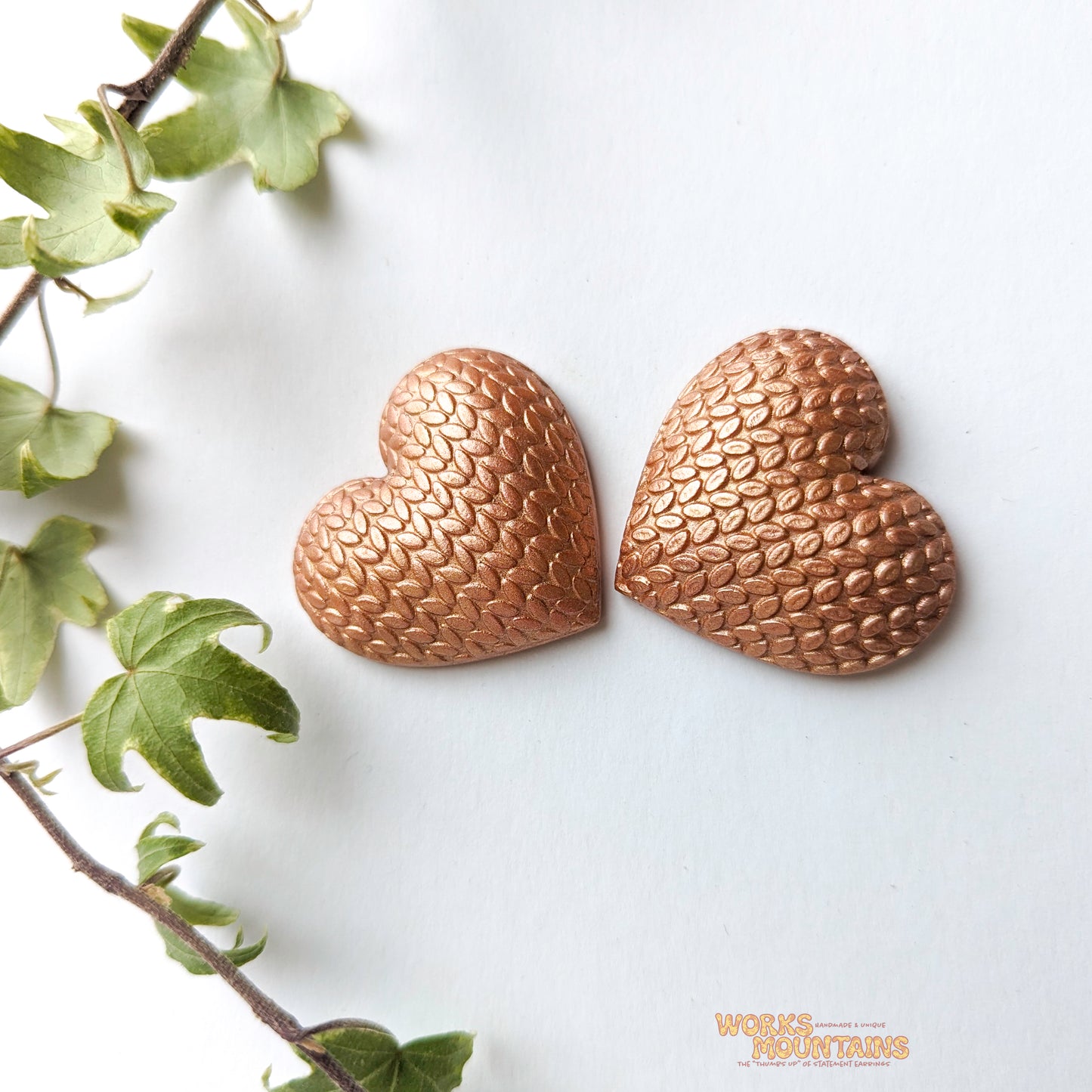 Limited Editions: Puffed Polymer Clay Hearts