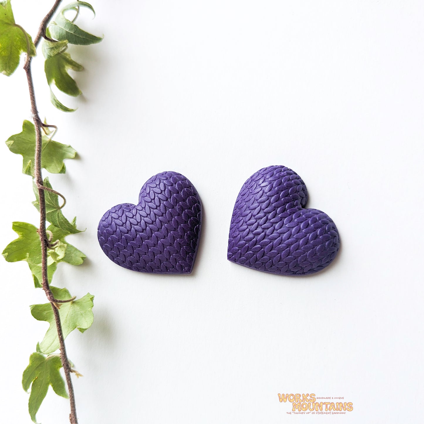 Limited Editions: Puffed Polymer Clay Hearts