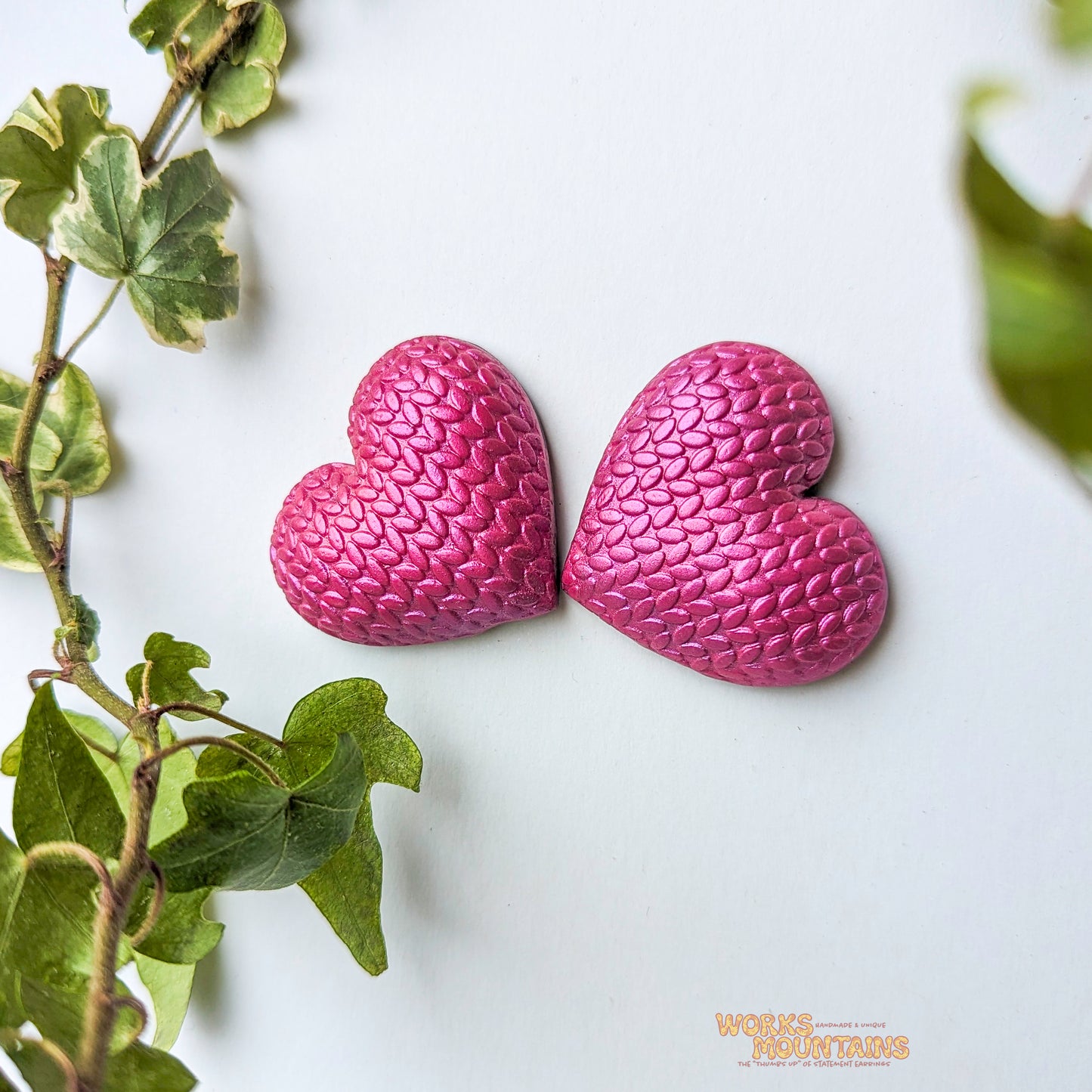 Limited Editions: Puffed Polymer Clay Hearts